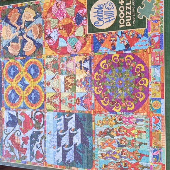 Cobble Hill puzzle 12 Days of Christmas - Picture 6 of 6